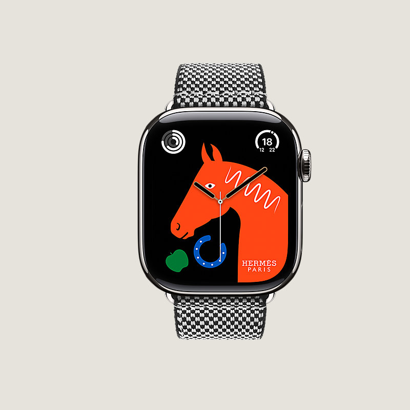 Series 10 case & Band Apple Watch Hermès Single Tour 42 mm